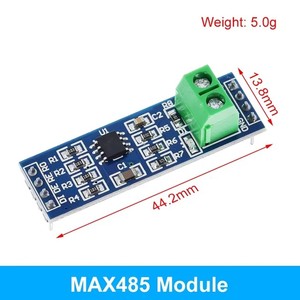 Módulo MAX485, módulo convertidor para microcontrolador MCU, accesorios de desarrollo, módulo convertidor RS485 MAX485CSA, TTL, giro a RS485 - Product Image 5