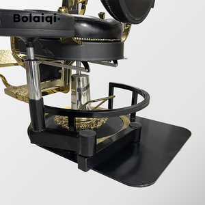 Bolaiqi יוקרה swing כיסא מספרה כיסא עבודה כבדה משולבת צואה משולבת עבור מסרי לשימוש בסלון