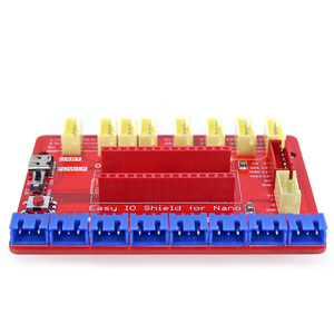 Açık-akıllı kolay IO kalkanı kolay fiş renkli XH 2.54mm soket sensörü genişletme kartı Arduino Nano için