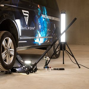 三脚付きポータブルLEDエリアワークライト40w70w充電式LEDワーキングライト360度LED建設ライト - Product Image 6