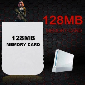 ใหม่สีขาว4/8/16/32/64/128MB เล่นเกมบันทึกการ์ดหน่วยความจำในทางปฏิบัติสำหรับ Nintendo Gamecube NGC WII คอนโซล - Product Image 6