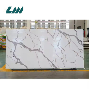 Tấm thạch anh calacatta 15/18/20mm thạch anh đá thạch anh nhân tạo - Product Image 3