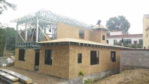 100 Sq.M. วิลล่าและรูปแบบอื่นๆของ Prefab House สามารถปรับแต่งการผลิตฟรีออกแบบ - Product Image 5
