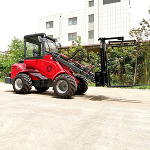 Loader 4WD 57HP Mini Xẻng Front End Loader Với Nghề Nuôi Ong Kẹp - Product Image 2
