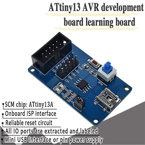 Attiny13 AVR Development Board Attiny13A-SSU Lern board Experimentelle Test karten AVR Board Minimal System - Product Image 1
