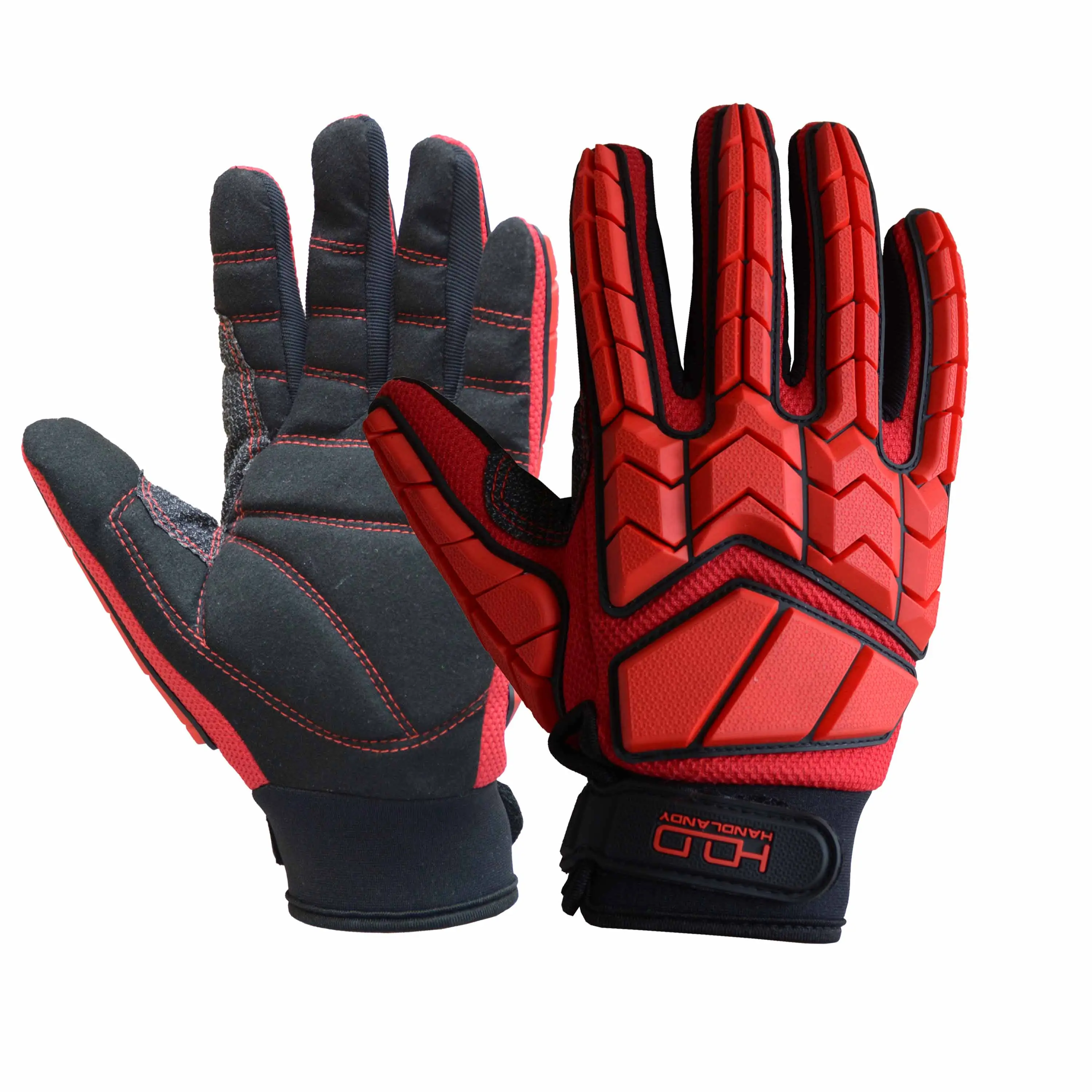 HANDL ANDY Black TPR Handschutz Elektrisches Bohren Hochleistungs-Schlag handschuhe