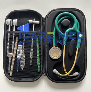 Monitor de Pressão Arterial <span class=keywords><strong>Bokang</strong></span> Esfigmomanômetro Aneroide Cardiológico com Kits de Estetoscópio de Cabeça Dupla - Product Image 1