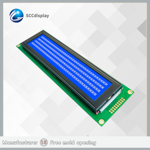 SJXD4004A STN Cob Módulo de pantalla LCD Azul Negativo Carácter ruso 40*4 Matriz de puntos Retroiluminación Módulos LCD rentables - Product Image 5