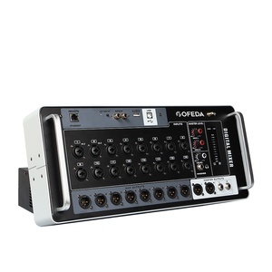 ASF16 Professional Sound System 16 Channels <strong>Digital</strong> Mixer Supports <strong>Computer</strong> Smartphone <strong>Control</strong> - Product Image 1