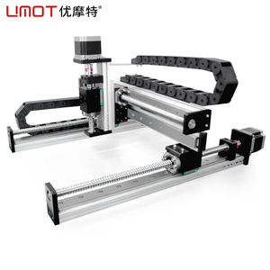 Umot độ chính xác cao 3 trục trục tuyến tính trục với tải nặng giai đoạn tuyến tính mô-đun tuyến tính bóng vít mô-đun tuyến tính mô-đun nhôm - Product Image 2