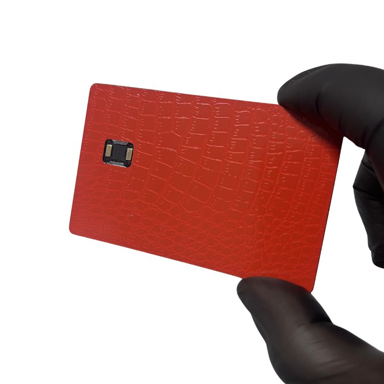 Red crocodile