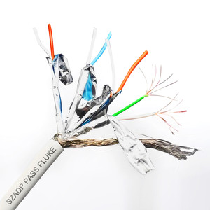 UTP FTP SFTP Cat6/Cat6a座礁/固体銅CCA HCCA CCGAワイヤージャンパー/パッチコードケーブルパステスト
