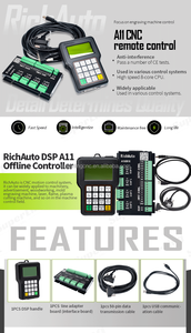 Richauto A11E A11C DSP控制器Dsp A11手动设置Richauto A11s Dsp控制器手柄 - Product Image 3