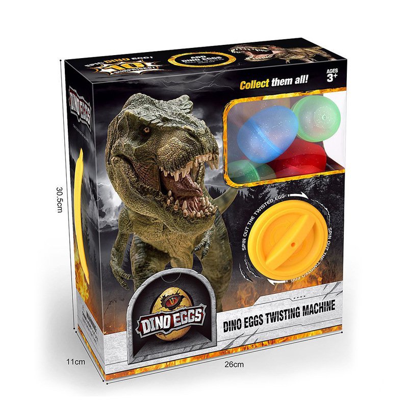 Machine de tornade d'oeufs de dinosaure