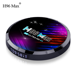 Latest Android 11 <strong>STB</strong> 2g4gRAM 16g32g64gROM Set Top Box H96 Max X4 Dual WIFI TV Box