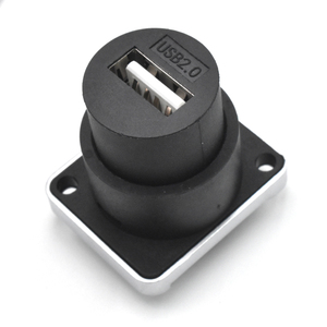 แพรทท์ SUSB2.0-WP USB2.0 Rj45และ HDMI-เข้ากันได้2.0 D ชนิดสีเงินแผงมืดช่องเสียบเต้ารับตัวเมียสีเงิน - Product Image 3