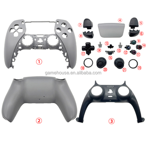 Ersatz schutz Controller Frontplatte Gehäuse Shell Case Cover für PS5 Playstation 5 Gamepad mit vollständigen Set-Tasten - Product Image 3