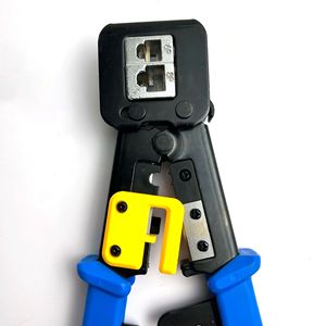 เครื่องมือจีบผ่านรูแบบ RJ45-EZ คีมหนีบสายเคเบิลเครือข่าย6P8P เครื่องมือจีบและตัดด้วยมือเครื่องมือจีบเครื่องมือ376Z เครือข่าย - Product Image 5