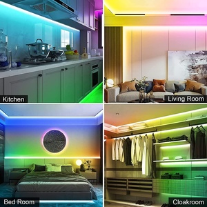 Video Sync APP Control Traum farbe 5M Kit DRL LED Tagfahrlicht leiste Flexible Smart RGBIC Argb LED-Licht leiste