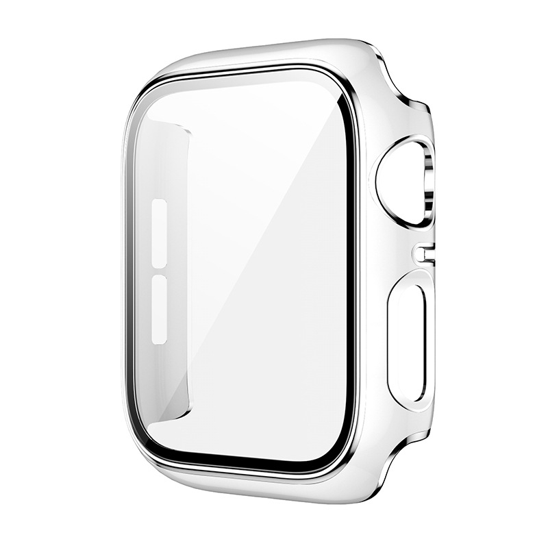 White with Silver