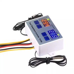 Controlador de temperatura Digital de alta precisión, interruptor de temperatura ajustable, controlador electrónico de microordenador, 2 unidades - Product Image 1
