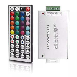 Ручной заводской Rgb светодиодный контроллер 24A 12V 24V Dc Ir 44Key пульт дистанционного управления Rgb многоцветные меняющиеся светодиодные фонари