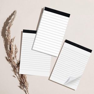 Ins Mini Student Notebook Fresh &amp; Simple Sticky Notes with Convenient Teardown Grid Horizontal Line Paper Cover - Product Image 3