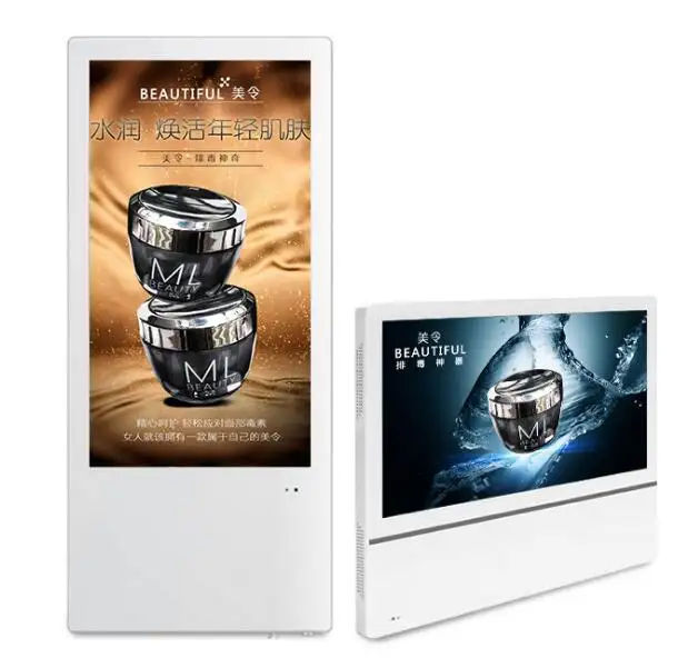 Rete WIFI 15.6 pollici super sottile LED LCD display pubblicitario android TV digital signage per ascensore