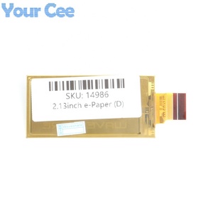 Modulo di visualizzazione E-Ink flessibile da 2.13 pollici pannello E-paper bianco nero 212x104 inchiostro interfaccia SPI elettronica per lampone Pi