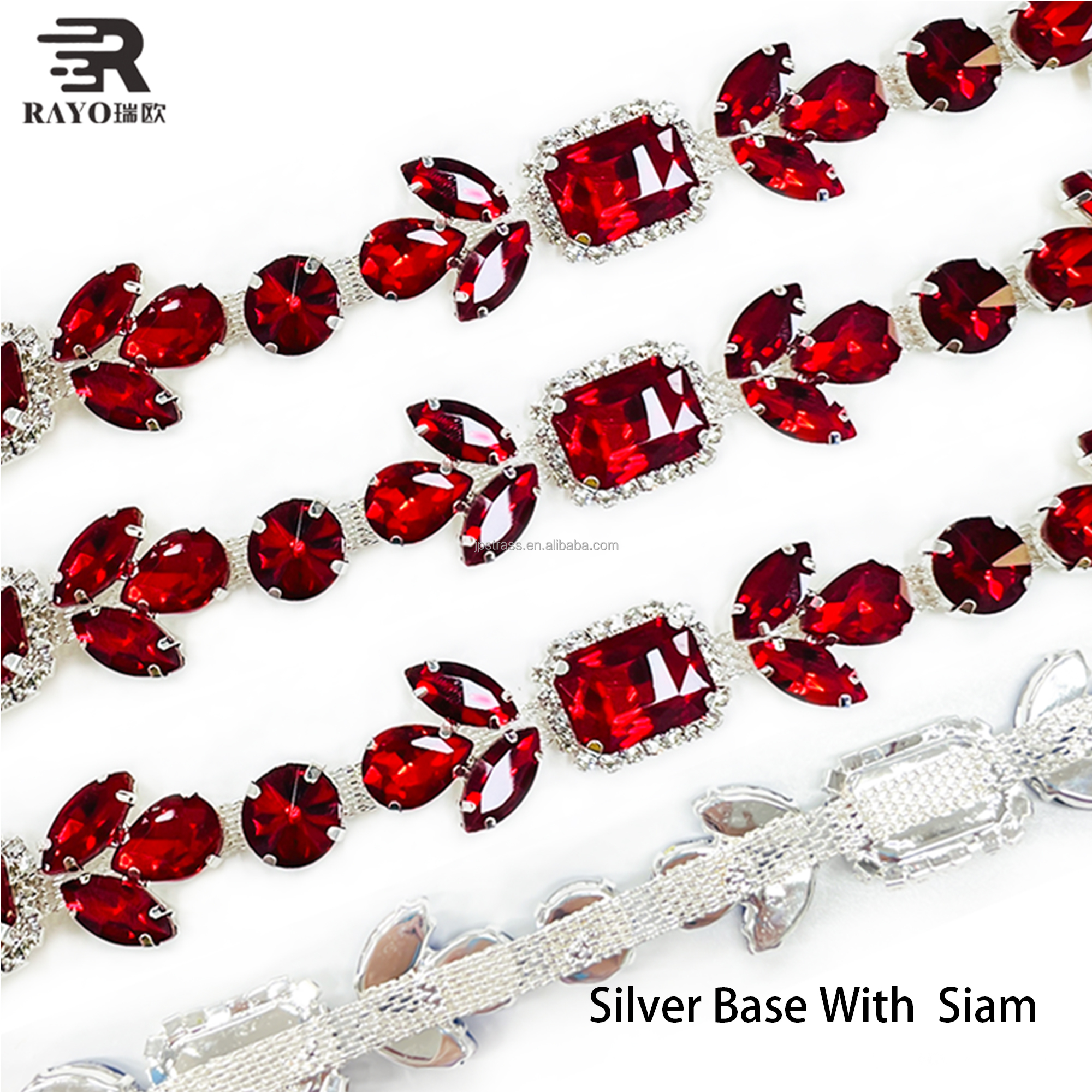 Silver base with siam