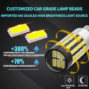 Mükemmel LED 3014 çip araba geniş gösterge ışığı süper parlak LED lens ile T10 sürüş işık light çözme anahat küçük ışık - Product Image 2
