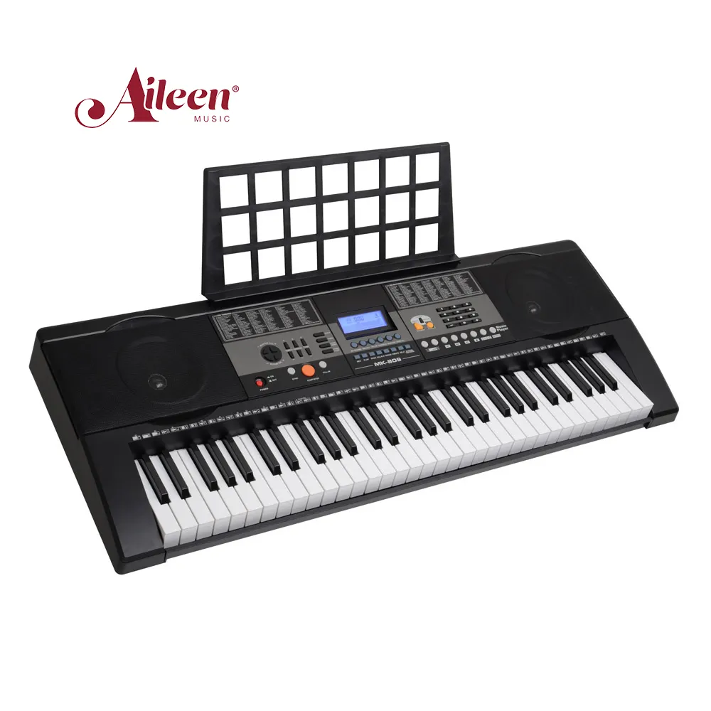 AileenMusic 2021 nuevo estudio portátil Teclado de Piano 61-clave teclados música Piano Electrónico con función táctil (EK61215)