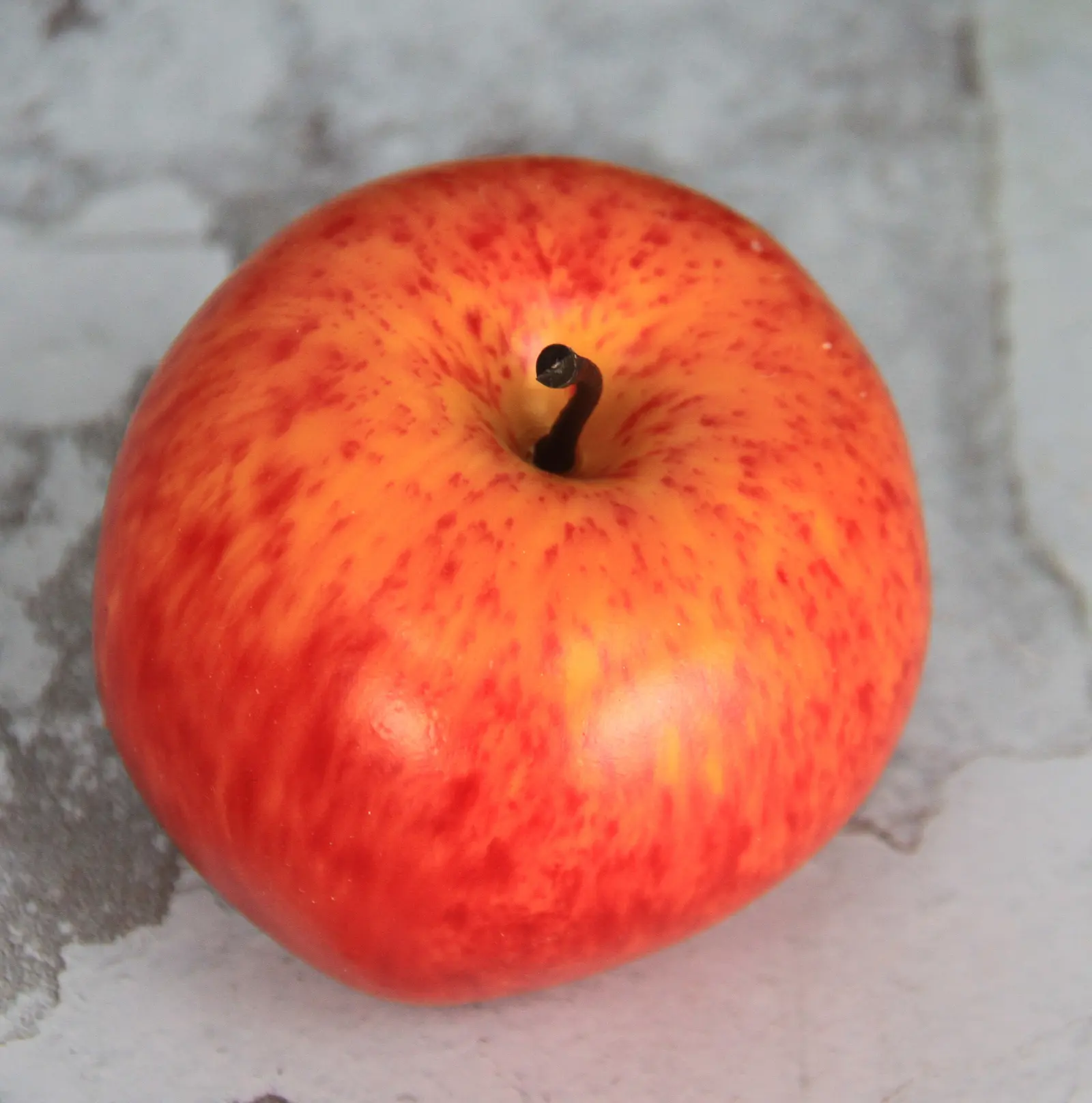 Simulazione di frutta artificiale mela verde fuji apple schiuma materiale colorato mela