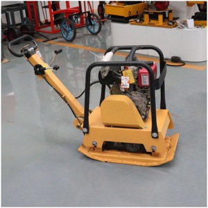 C90T dizel/gasline küçük inşaat titreşimli plaka sıkıştırma ile kurcalama önce manuel zemin titreşim çalışır - Product Image 2