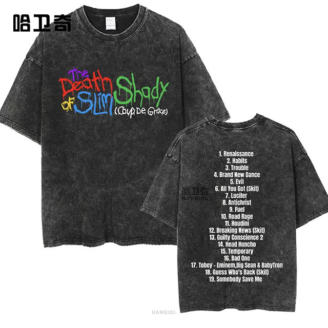 เสื้อยืดฟอก y3806
