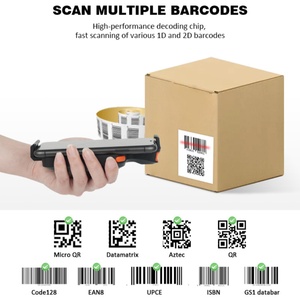 Back Clip Design High-End 2D Wireless Barcode Scanner LED CMOS Manual USB <strong>QR</strong> <strong>Code</strong> Reader Compatible <strong>IOS</strong> <strong>Android</strong> Linux - Product Image 5