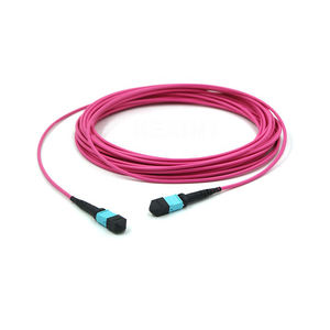 High Dnesity 10M OM4 3mm 12Core MPO hembra a LC multimodo FTTH Módulo de arnés de fibra MPO MTP Patch Cord - Product Image 4