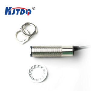 KJT fabrika satmak M18 NPN PNP Sn 0.1-1m 10-30V silindirik anahtarı algılama için dağınık yansıma fotoelektrik yakınlık sensörü - Product Image 3