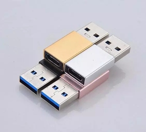 类型C母转USB3.0公适配器USBC充电数据USBC转换器USB A转USB C适配器