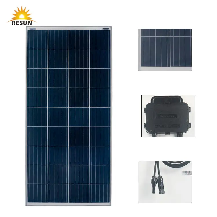 Cina prezzo di fabbrica 150W 155W 160W 165W 170W Watt Mini pannello solare Mono Perc pannelli tetto casa Mini pannelli solari