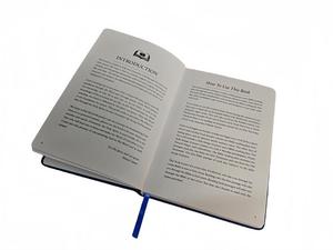 Venta al por mayor personalizado A5 con correa elástica PU diario cuaderno impreso marca Logo diario Bloc cuaderno de notas de cuero PU - Product Image 6