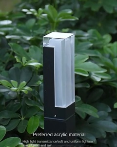 Modern akrilik Metal LED dış mekan ışıkları yukarı aşağı su geçirmez duvar lambası dış duvar ışık