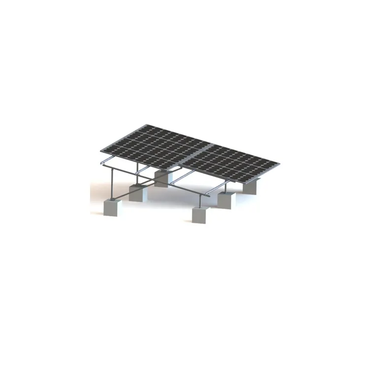 Pfahl montages ystem Racking Stahl Solar Pv Panel Boden montage halterungen Solars truktur