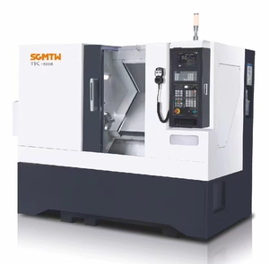 Inclined <strong>Cnc</strong> <strong>Lathe</strong> <strong>With</strong> <strong>C</strong>-<strong>Axis</strong> <strong>Cnc</strong> Inclined Angular <strong>Lathe</strong> Gear Cuttingfor Bearing Races - Product Image 1