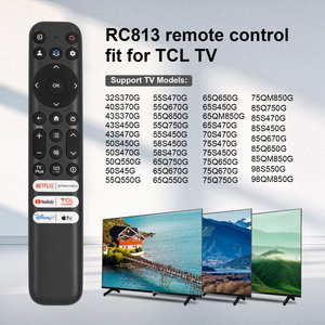 Sostituzione per telecomando per TCL Google TV telecomando compatibile con TCL Smart TVs FHD QLED LED HDR UHD - Product Image 2