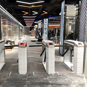 Fabbrica diretta NFC sistemi di controllo di accesso di sicurezza semi-automatico treppiede tornello per palestra - Product Image 4