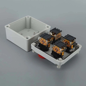 IP65 Industrial Handheld Control Box mit 4-Loch-Tastenelektronik und Instrumenten gehäuse - Product Image 5