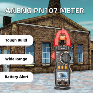 Pn107 tự động kỹ thuật số kẹp Meter Cat II 600V AC/DC đúng RMS 4000 đếm điện vạn năng Tester - Product Image 2