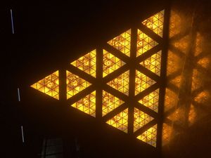 Dj Lights <strong>Led</strong> Club Triangular Prism Shape <strong>Led</strong> Triangular Background matrix Light - Product Image 3