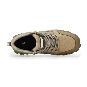 Верх из микрофибры из свиной кожи, стальной носок, кевларовая подошва, резиновая подошва, сверхпрочная защитная обувь - Product Image 4